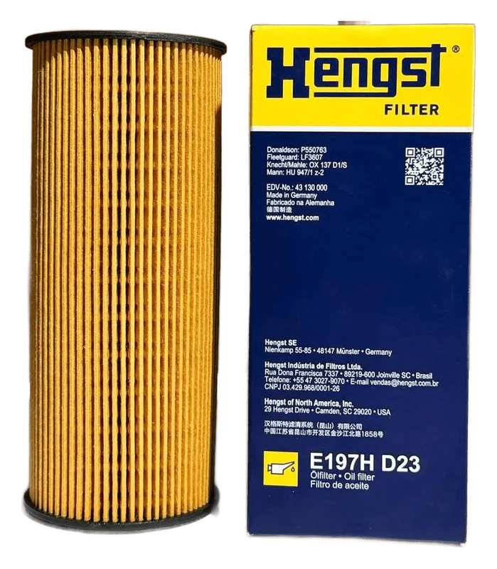 HENGST OIL FILTER E197H D23